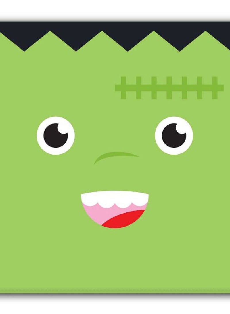 Stylizedd Cute Frankie Designer Gaming Mousepad Green/Black - Image 2
