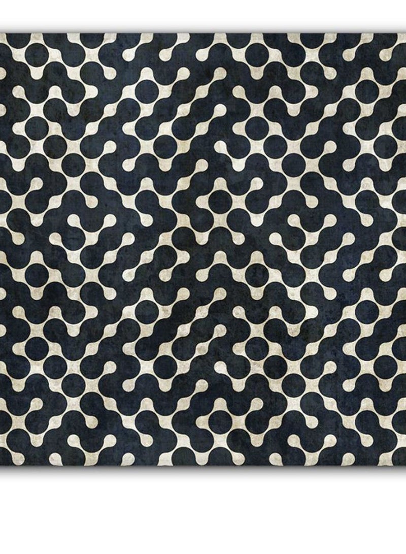 Stylizedd Connect The Dot Designer Gaming Mousepad Black/White  - Image 2