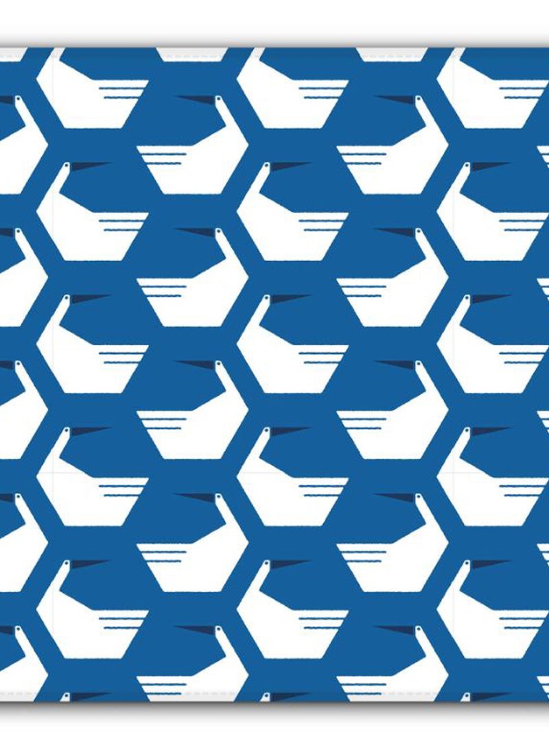 Stylizedd Loose Goose Non-Slip Designer Gaming Mousepad Blue/White - Image 2