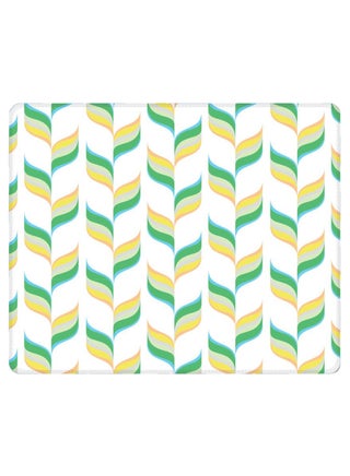 Retro Leaves Non-Slip Designer Gaming Mousepad Multicolour - v1567614876/N29666197A_1