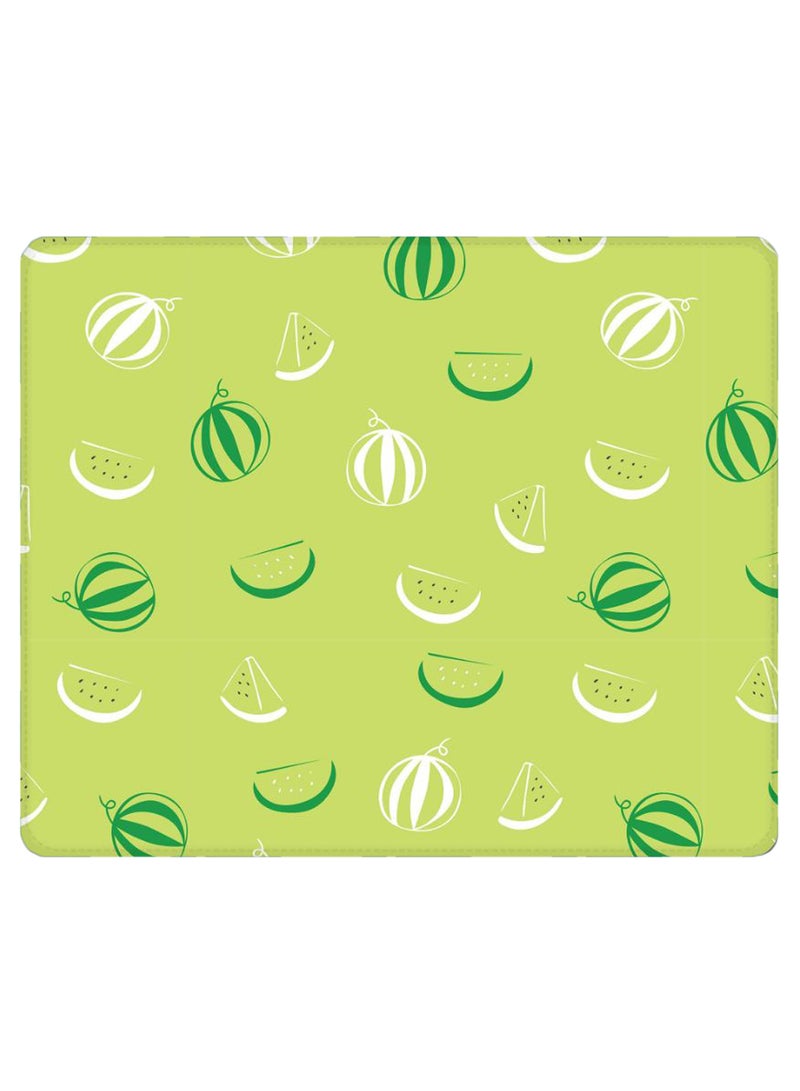Stylizedd Watermelon Bits Non-Slip Designer Gaming Mousepad Green/White - Image 1