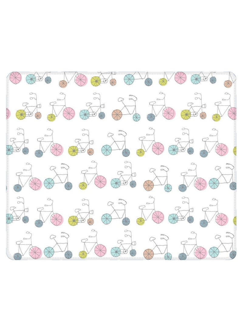 Stylizedd Cycle Sribbles Non-Slip Designer Gaming Mousepad Multicolour - Image 1