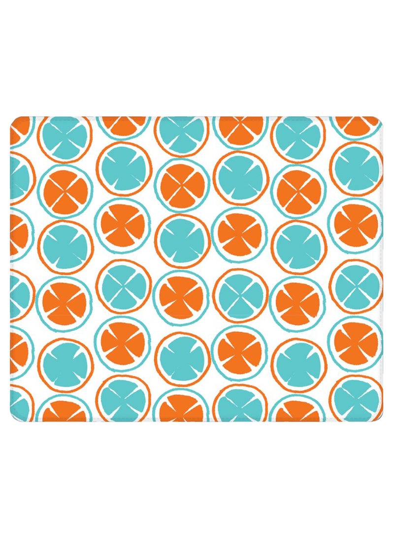 Stylizedd Citric Circles Non-Slip Designer Gaming Mousepad Multicolour - Image 1