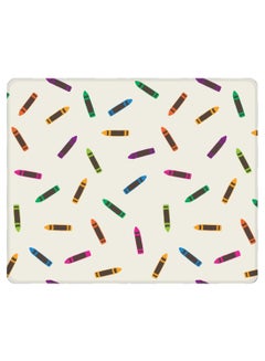 Crayon Pary Non-Slip Designer Gaming Mousepad Multicolour