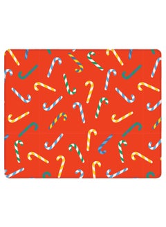 Candy Canes Non-Slip Designer Gaming Mousepad Multicolour