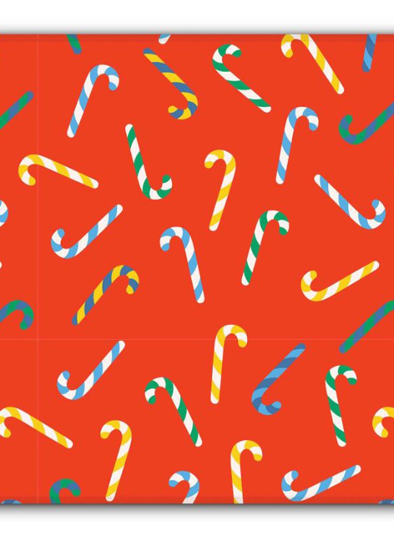 Stylizedd - Candy Canes Non-Slip Designer Gaming Mousepad Multicolour - Image 1