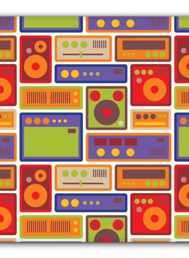 Stylizedd Retro Equipment Non-Slip Designer Gaming Mousepad Multicolour - Image 2