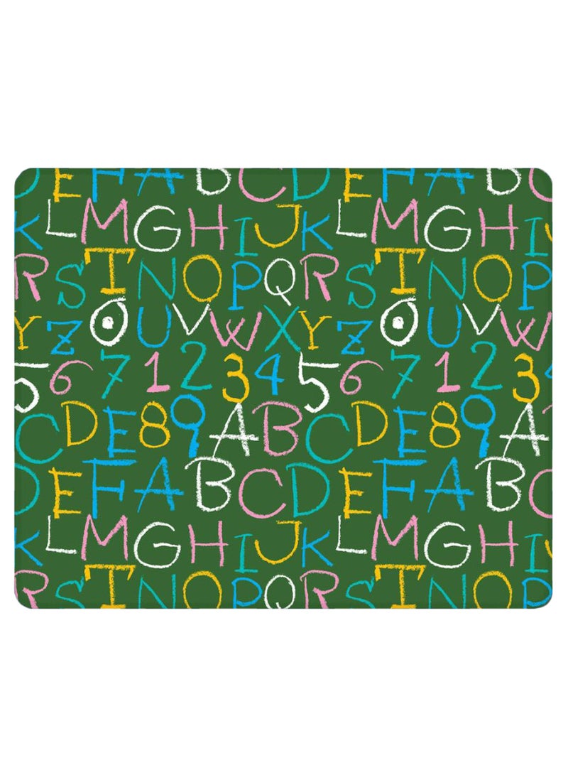Stylizedd - Board Alphabets Non-Slip Designer Gaming Mousepad Multicolour - Image 1