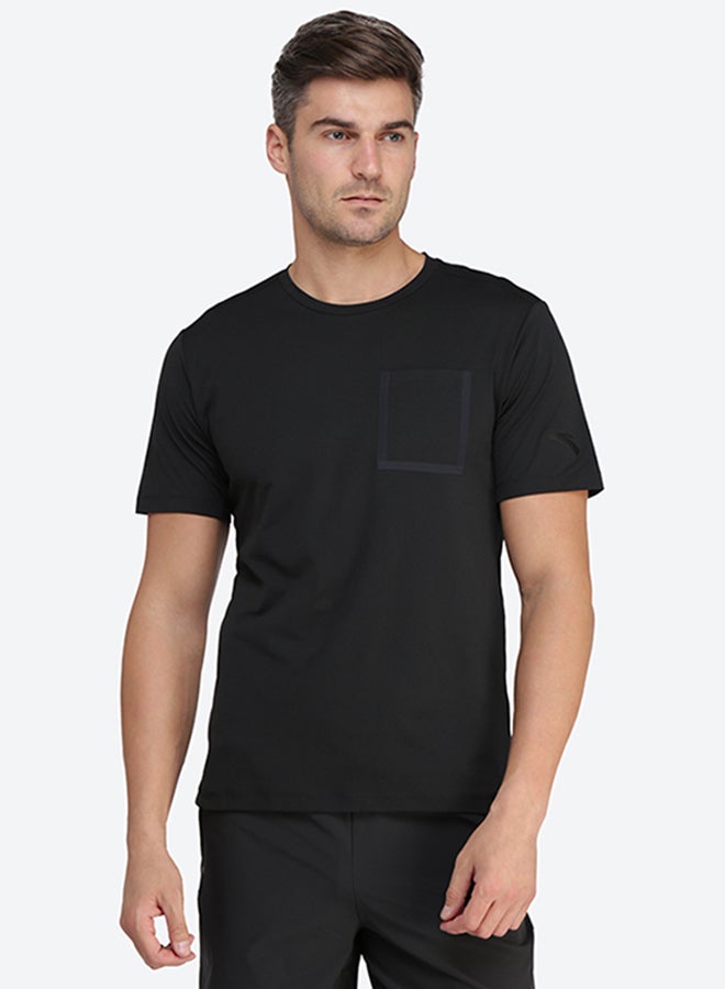ANTA - Cross-Training Short Sleeve T-Shirt Black - Image 1