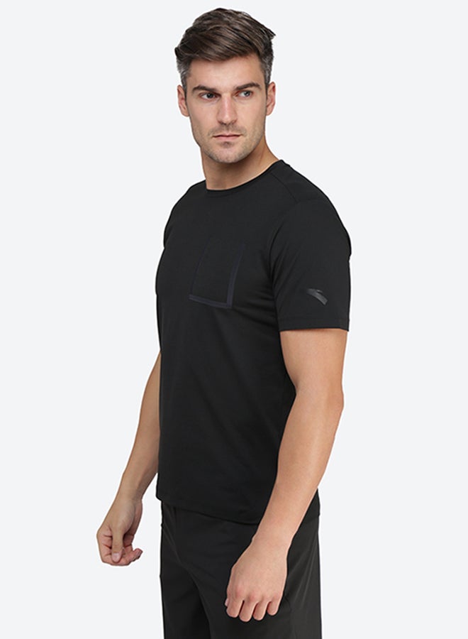 ANTA - Cross-Training Short Sleeve T-Shirt Black - Image 1