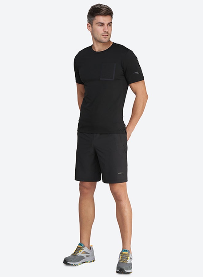 ANTA - Cross-Training Short Sleeve T-Shirt Black - Image 1