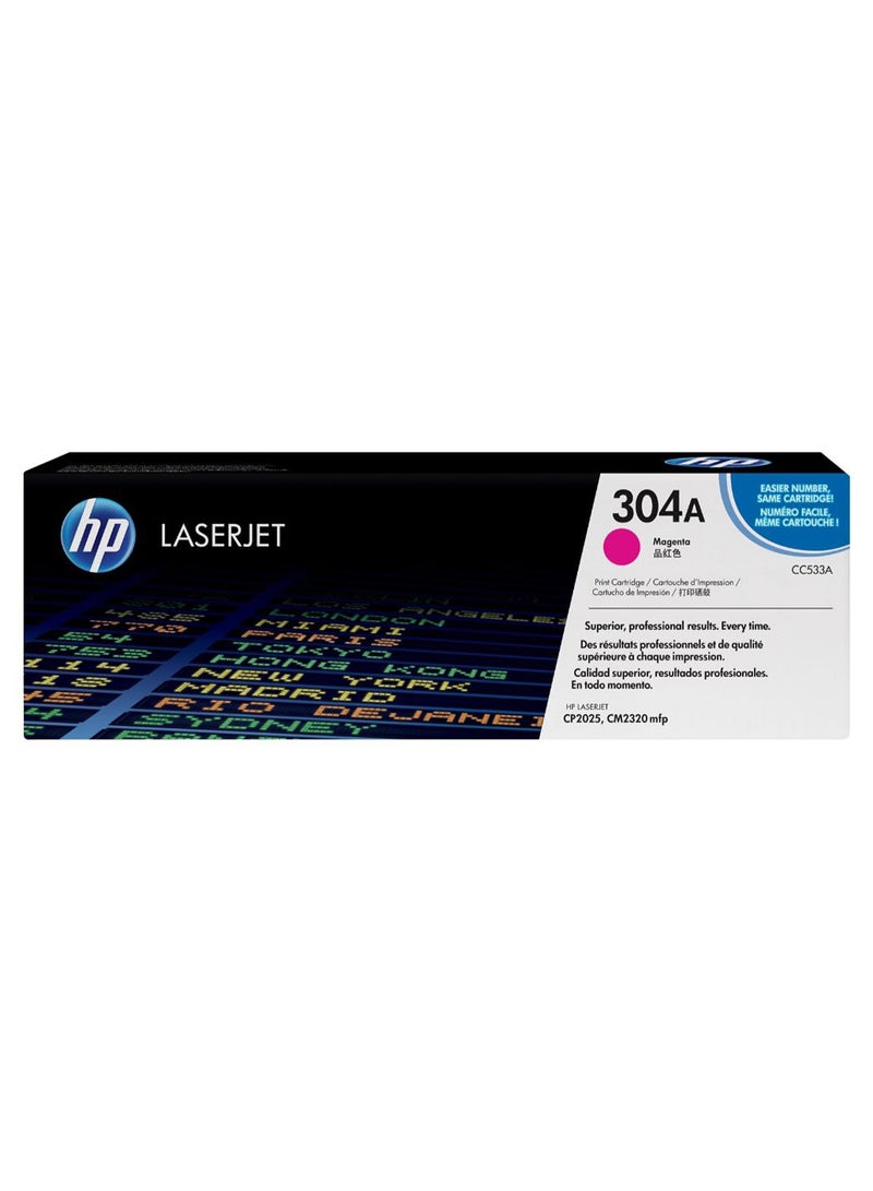 HP 304A Print Cartridge For Laserjet Magenta