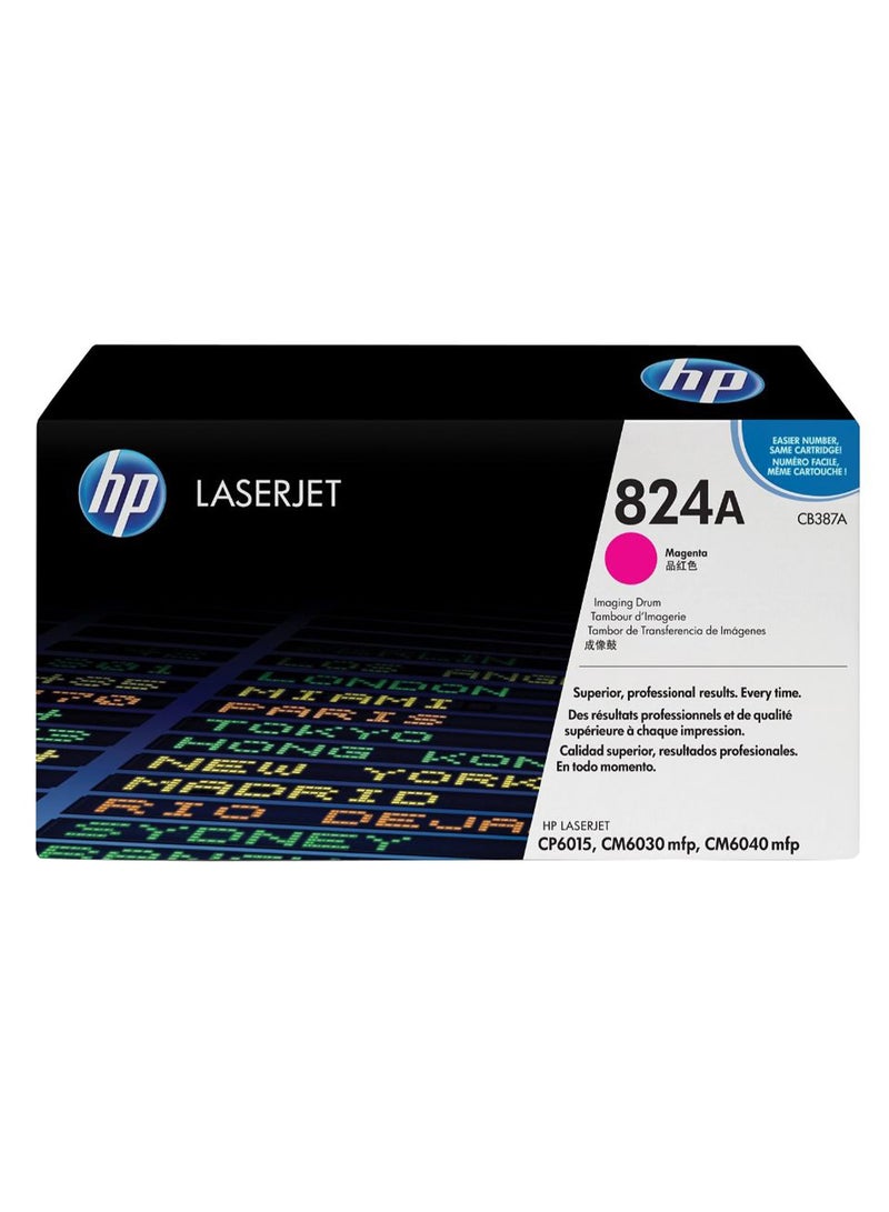 HP 824A Image Drum Cartridge For Laserjet Magenta