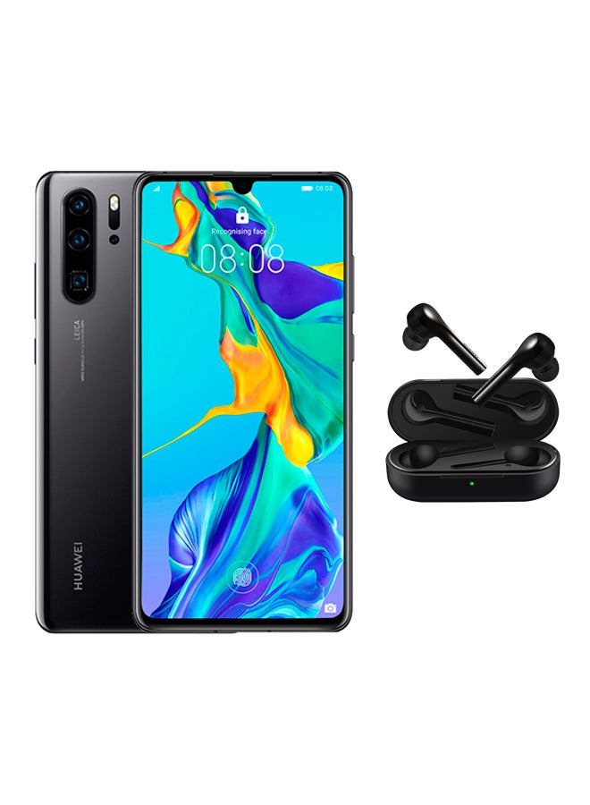 HUAWEI P30 Pro Dual SIM Black 256GB 8GB RAM 4G LTE With Huawei FreeBuds Lite  - Image 1