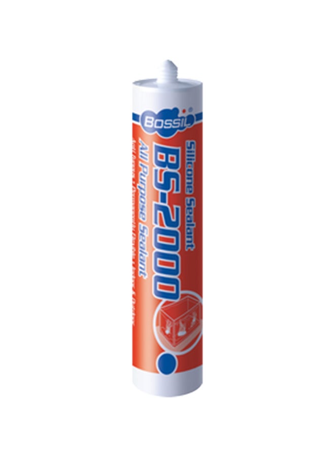 Silicone Adhesive Sealant Clear 300ml