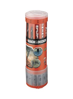 Pack Of 23 Mixed Drill Bits Silver