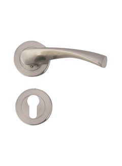 Yale Milano Door Handle - Satin Nickel Silver  - Image 1