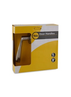 Yale Milano Door Handle - Satin Nickel Silver  - Image 3