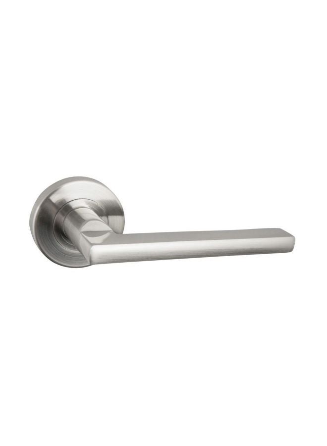 Yale Cortina Door Handle - Satin Nickel Silver 