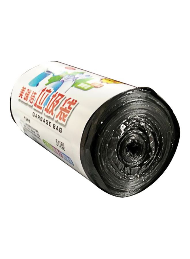 Disposable Roll-Off Garbage Bag Black 450x500mm - Image 1