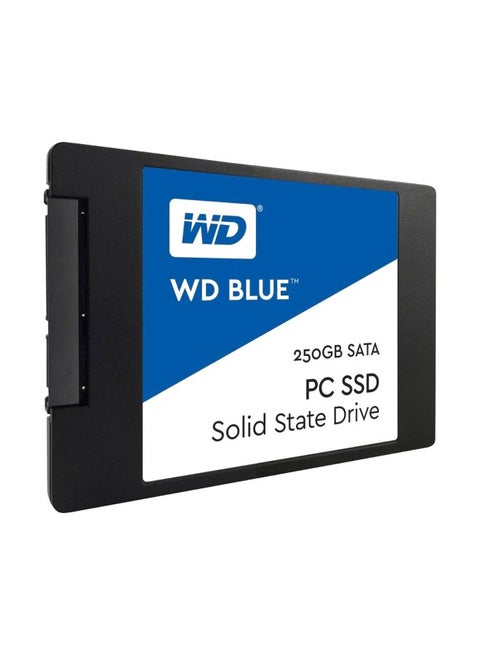 محرك أقراص SSD ثلاثي الأبعاد SATA باللون الأزرق NAND - محرك أقراص SSD مقاس 2.5 بوصة SATA، بسرعة تصل حتى 550 ميجابايت في الثانية قراءة/ و525 ميجابايت في الثانية كتابة 250.0 GB