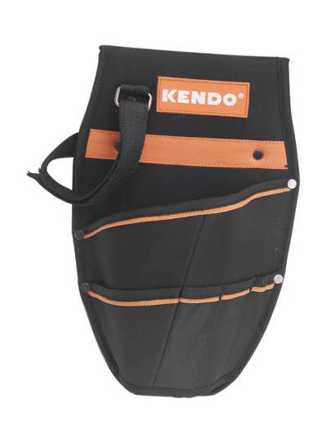 كيندو حامل أدوات ثقب مكون من 6 جيوب ومن دون حبل برتقالي/أسود 32x20سم - Image 2