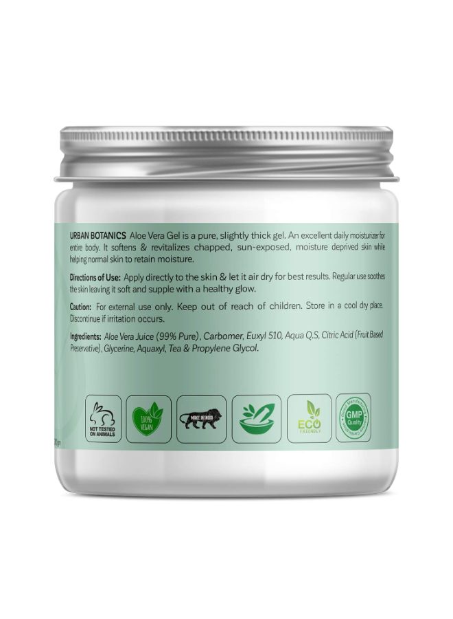 UrbanBotanics Pure Aloe Vera Gel 200grams  - Image 2