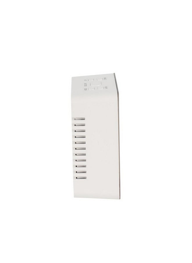 Digital Led Alarm Clock Beige/White  - Image 3