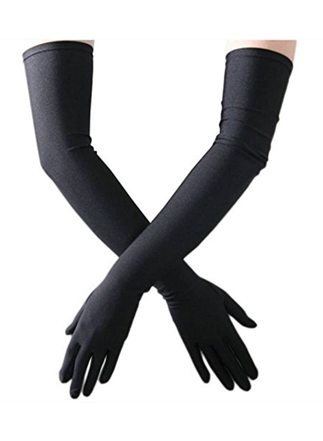 Generic Protective Cotton Full Hand Arm Sleeves Gloves 30 x 20 x 1cm  - Image 2