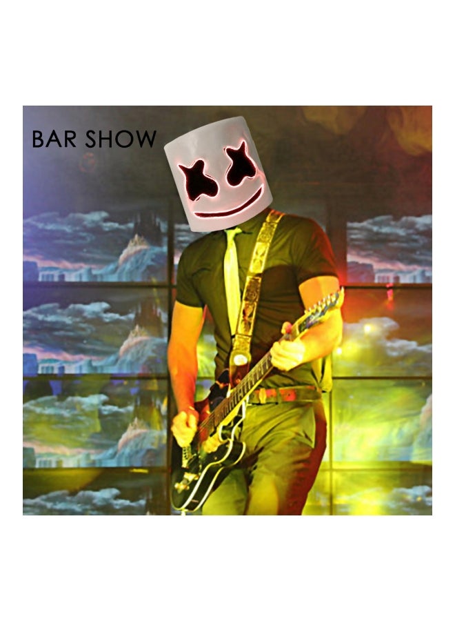 LED DJ Marshmallow Helmet Mask  - Image 5