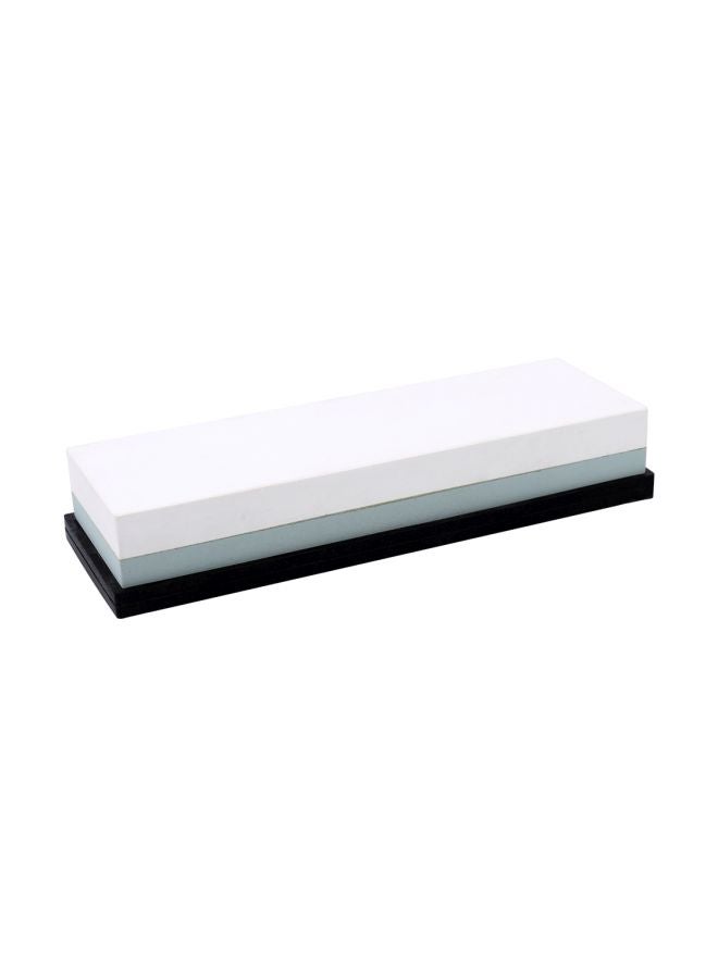 Double Sided Knife Sharpener Stone Green/White/Black - Image 1