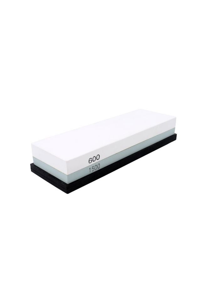 Double Sided Knife Sharpener Stone Green/White/Black - Image 2