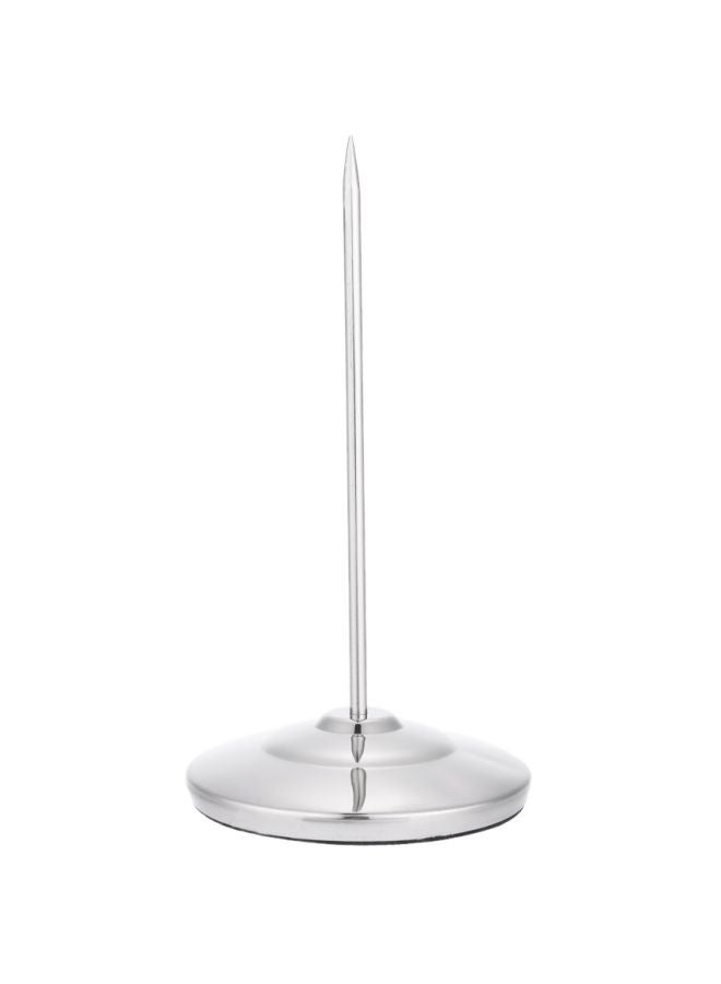 حامل بتصميم عصا لحمل الفواتير فضي 15.5x7.5Ø³Ù†ØªÙŠÙ…ØªØ± - Image 1