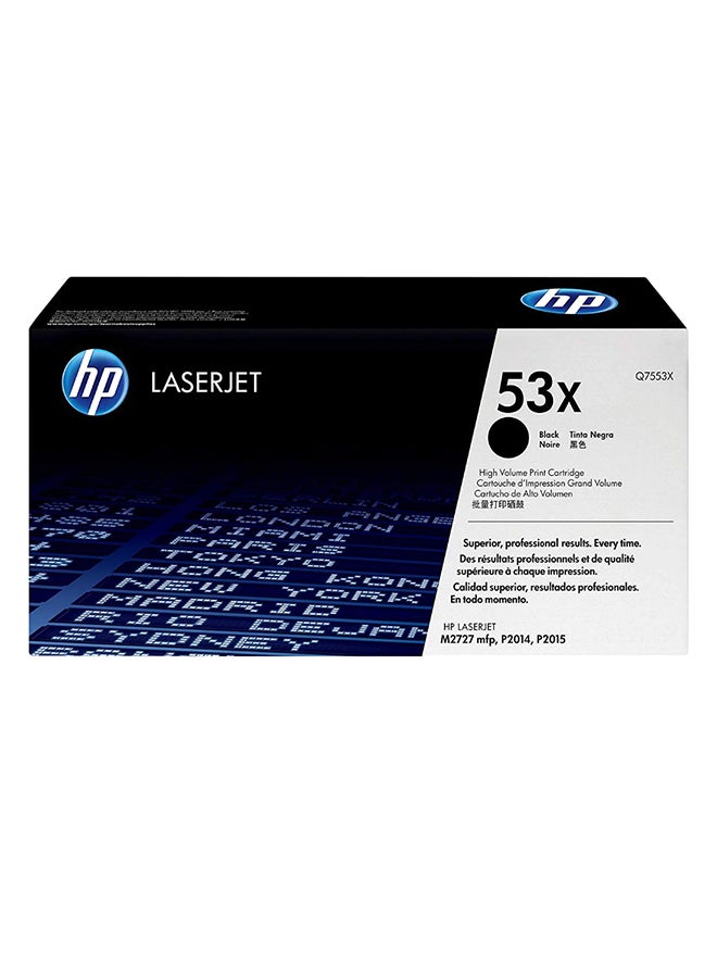 HP خرطوشة حبر تصوير ليزر جيت 53X أسود - Image 2