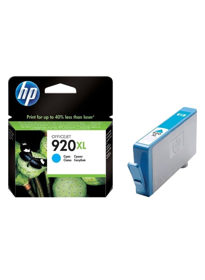 HP 920XL Original Ink Cartridge Cyan - Image 1