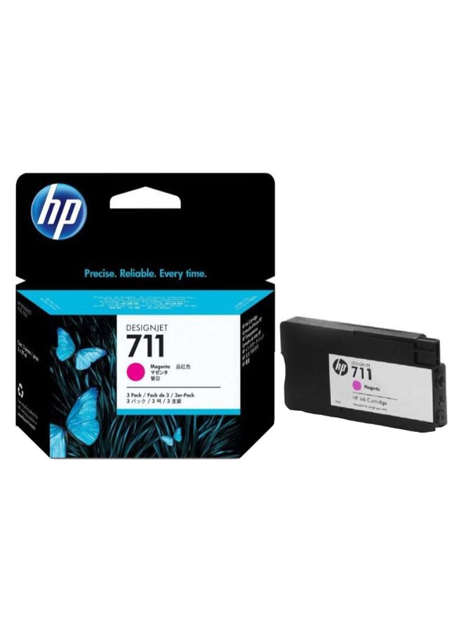 HP 711 Ink Cartridge Magenta - Image 1