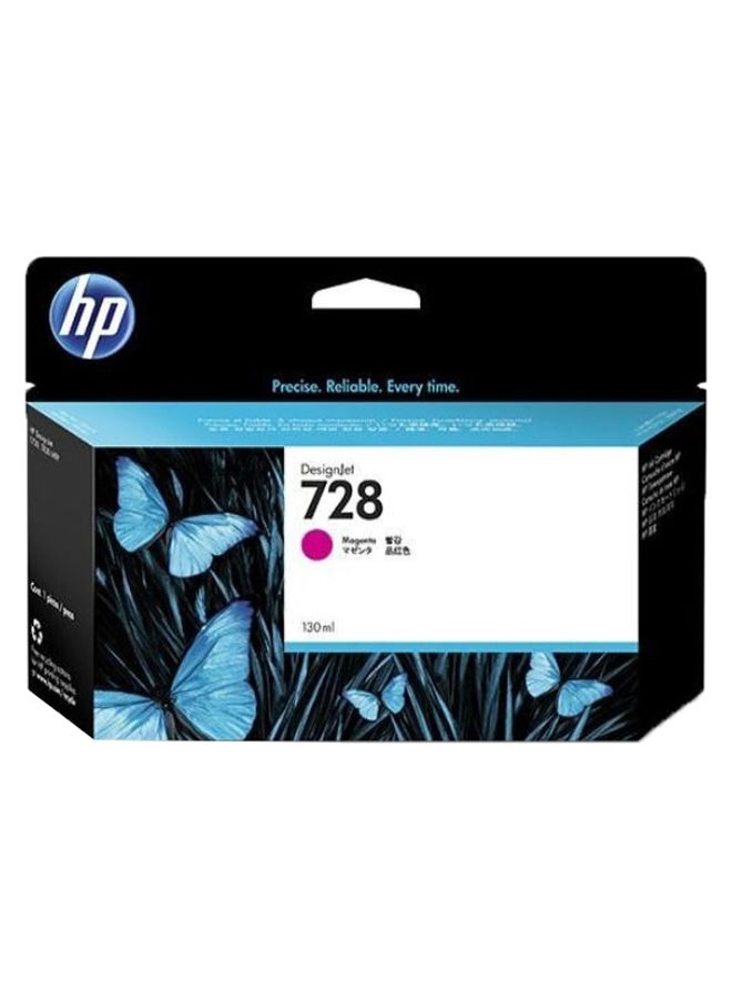 HP 728 Design Jet Ink Cartridge Magenta 