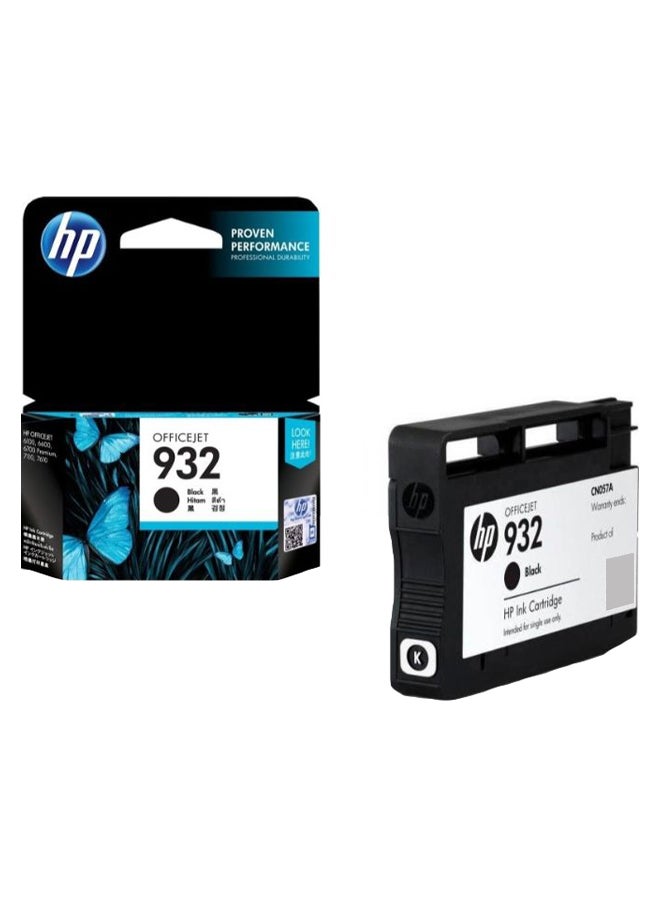 HP 932 Original Ink Cartridge Black