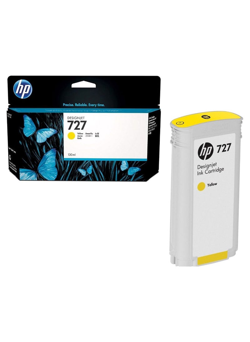 HP 727 Design Jet Ink Cartridge Yellow 