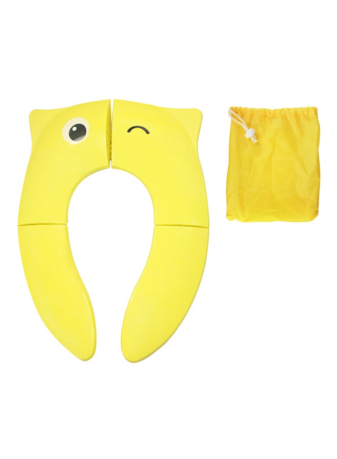 Cartoon Owl Wink Foldable Toilet Potty Training Seat - Image 1
