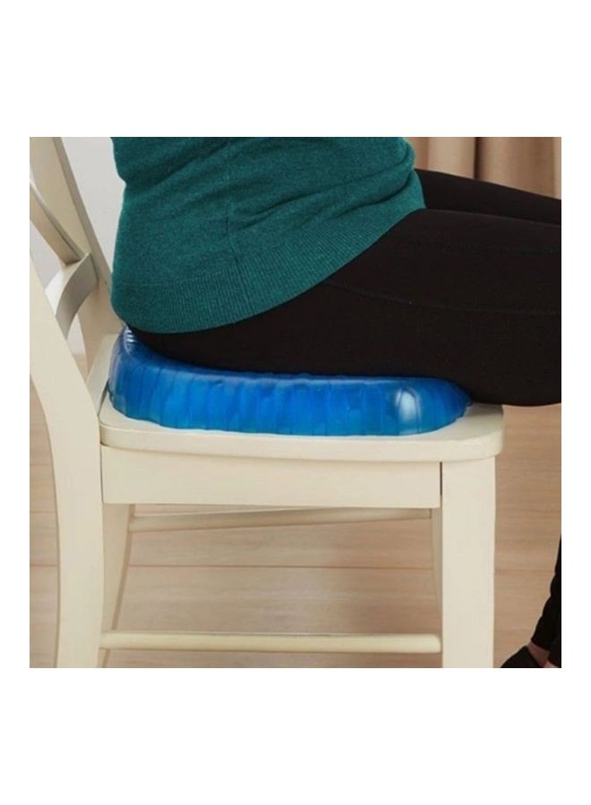 Flex Breathable Seat Cushion Blue 42x5x41cm - Image 2