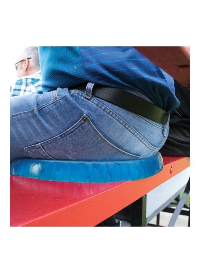 Flex Breathable Seat Cushion Blue 42x5x41cm - Image 4