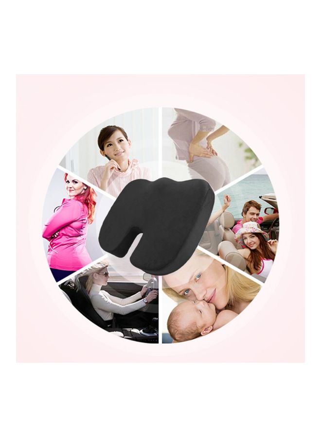 Best Choice - Memory Foam Seat Cushion Black - Image 1