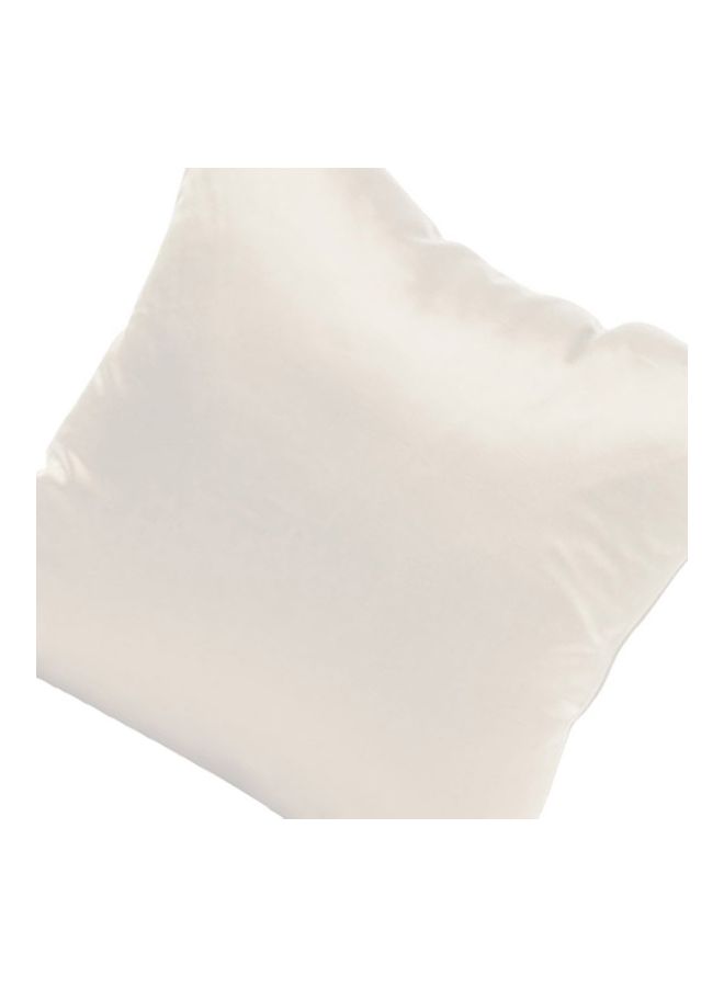غطاء وسادة بنمط سادة أبيض 45x45Ø³Ù†ØªÙŠÙ…ØªØ± - Image 2