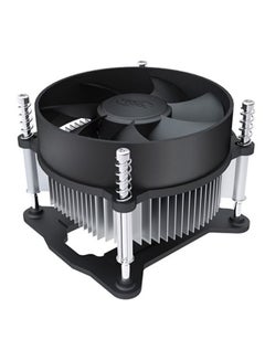Silent Cooling Fan For CPU Socket Black/Silver