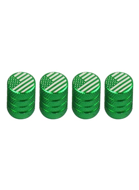 4-Piece Tire Valve Stem Cap Set