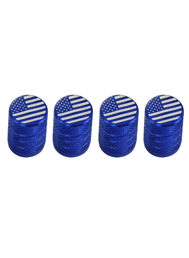 Generic 4-Piece Tire Valve Stem Cap Set 