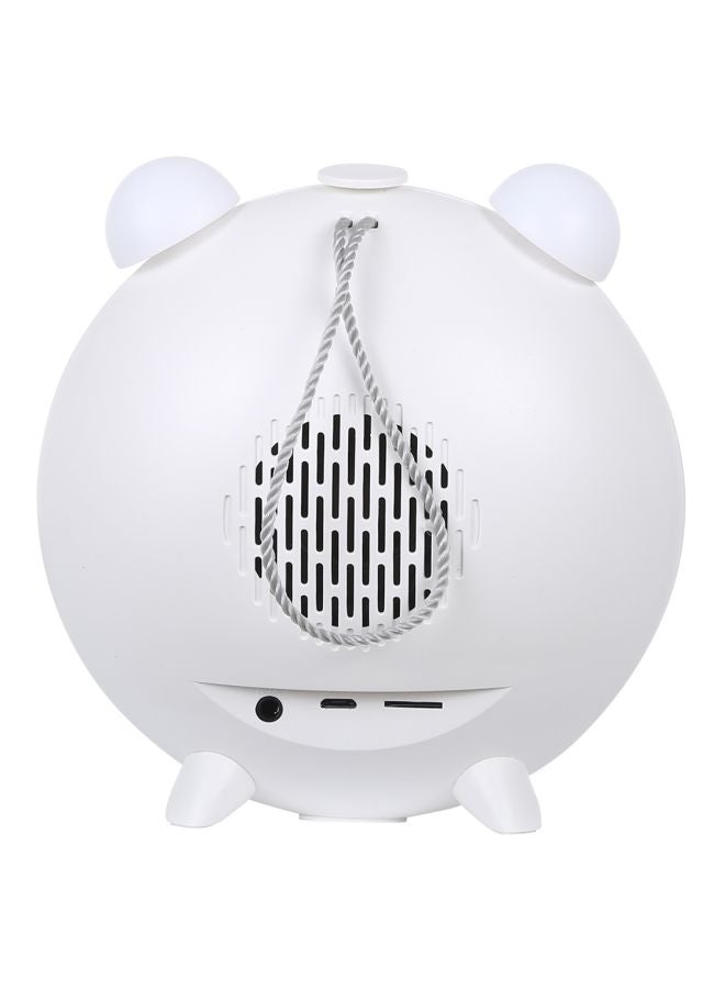 Generic - JKR Retro Alarm Clock And Multifunction Bluetooth Speaker White - Image 1