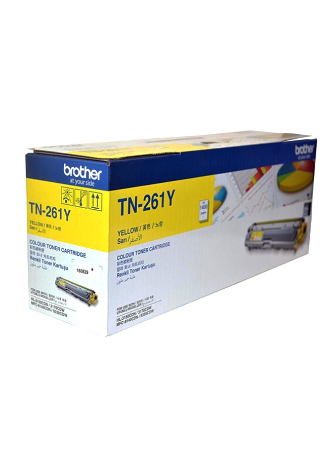 brother TN261Y Ink Toner Cartridge Yellow 