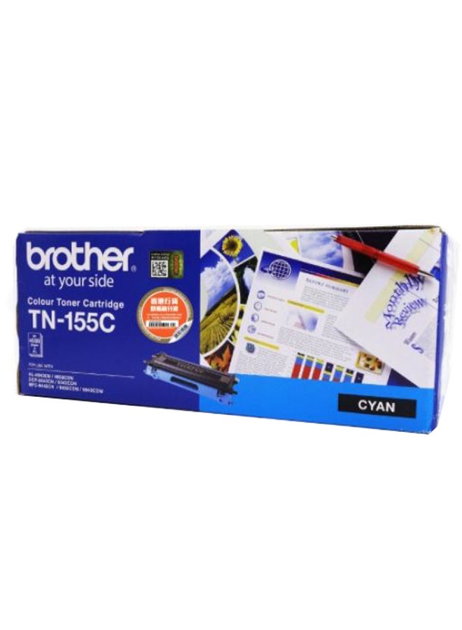 brother TN-155C Toner Cartridge Cyan - Image 2